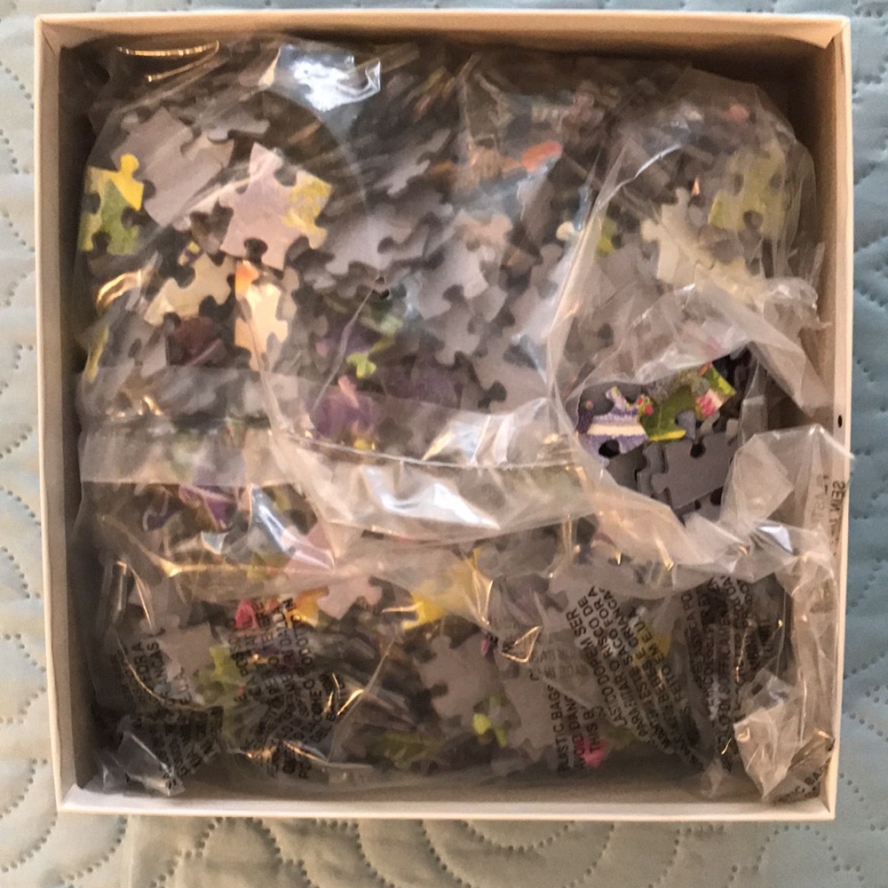 Church Birds Gold Finch Flowers Sunday Morning Cra-Z-Art 1000 Piece Puzzle Box - Picture 3 of 8